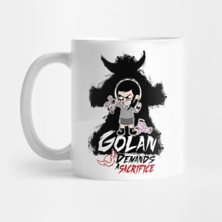 golan the insatiable Mug